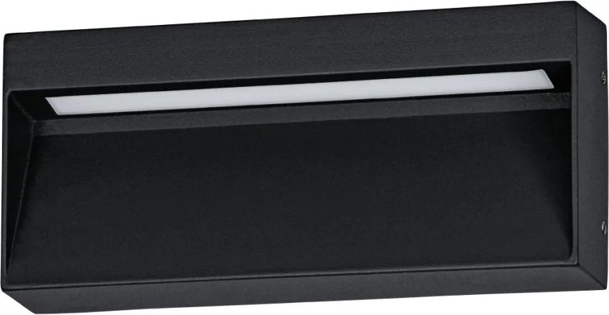 EGLO 900891 MARUGGIO Modern Kültéri Fali Lámpa Fekete, Átlátszó LED IP65
