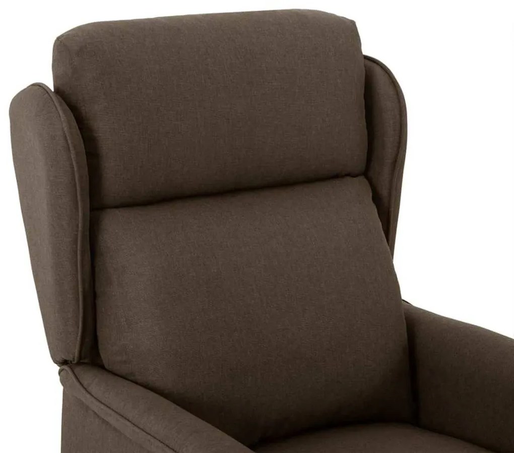 Fotel ágy Barna 67.5 x 93.5 x 101.5 cm szövet