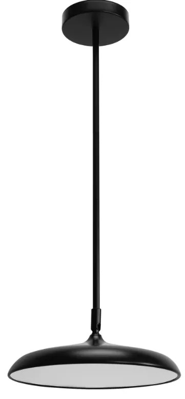 Modern LED lámpa állítható magassággal fekete