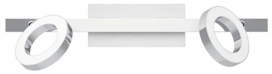 Eglo 96179 - CARDILLIO 2xLED/3,2W + LED/3,3W/230V spotlámpa