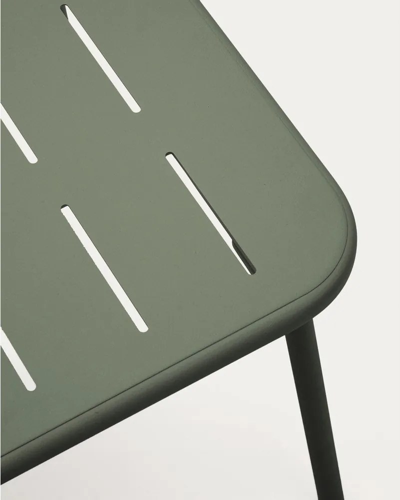 Acél kerti dohányzóasztal 50x90 cm Zivia – Kave Home