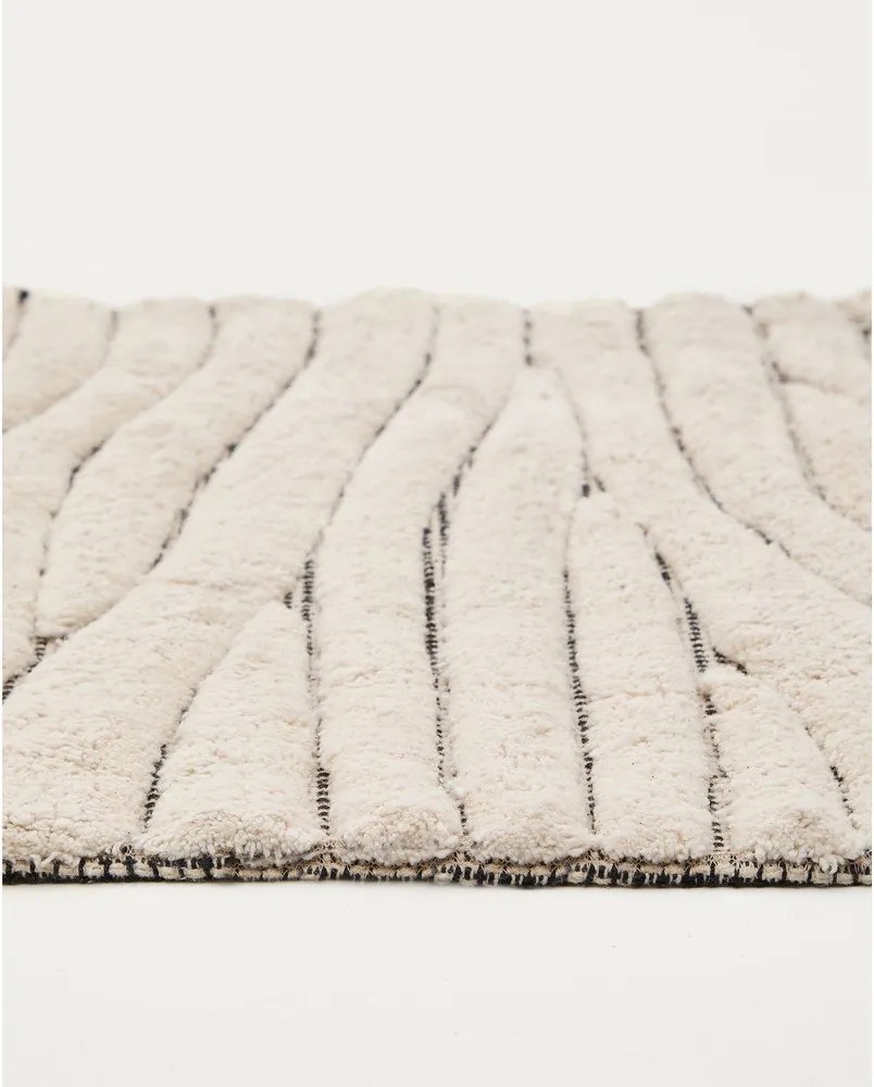 Bézs fürdőszobai kilépő 50x70 cm Crilda – Kave Home