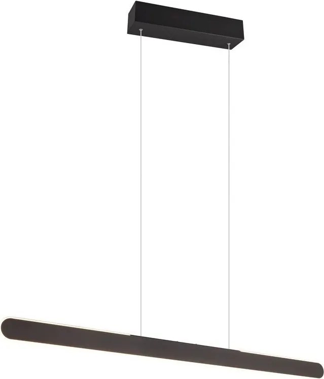 TRIO 343310132 HELIOS Modern Led Függesztett Lámpa Fekete LED IP20
