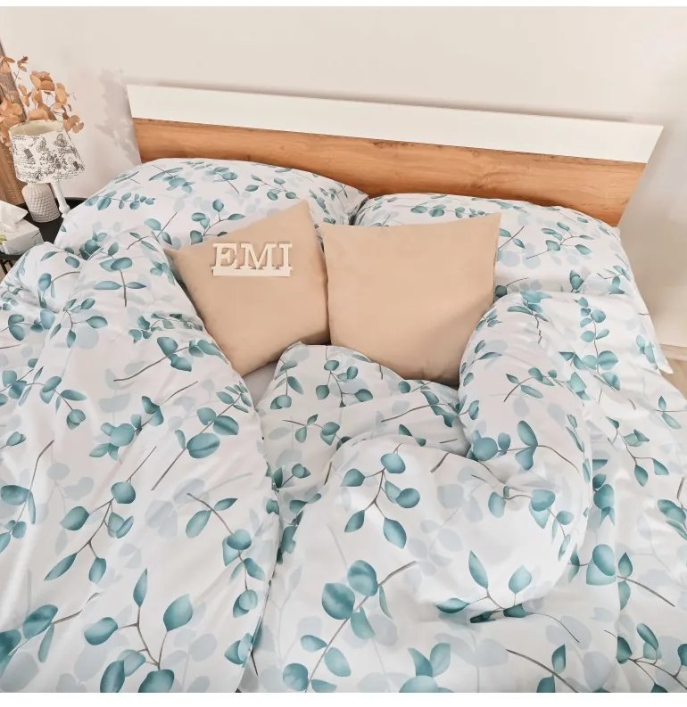 EMI Julia szatén ágyneműhuzat, A standard egyszemélyes ágy szett tartalma: 1x 140x200 + 1x 70x90