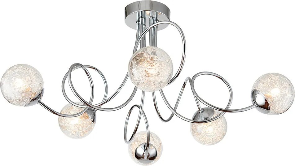 Endon AURIA 76349 Plafonlámpa 6x3W/G9 IP20