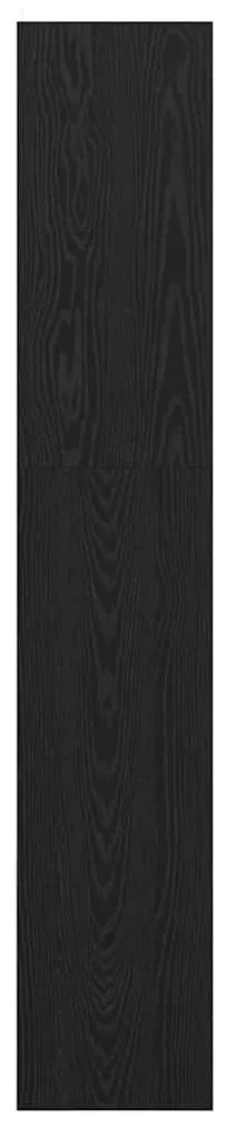 Könyvespolc Musta tammi 60 x 30 x 166 cm Faanyag