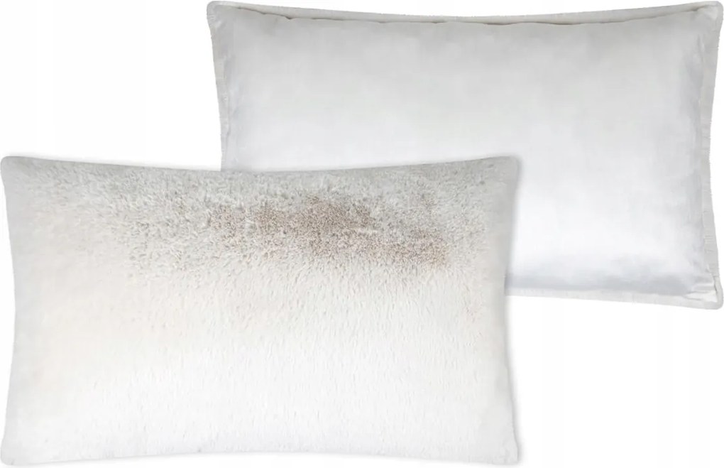 50x80-as műszőrme párna Bostan Ecru Kellemes Vastag Dekoratív