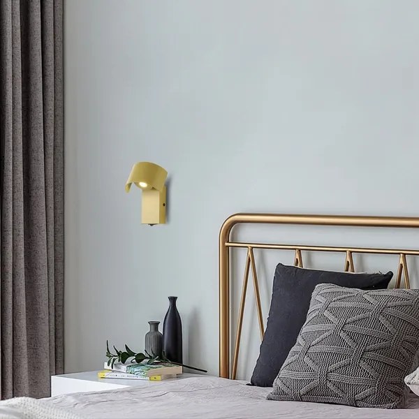 Brilagi - LED Fali lámpa VASTO LED/3W/230V sárga