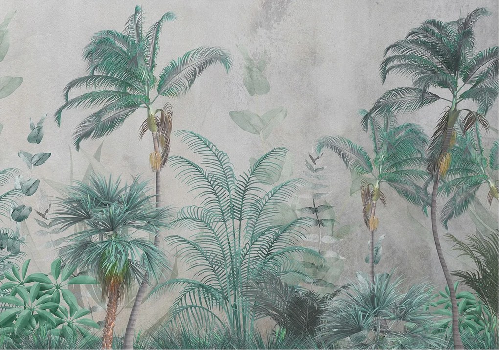 Fali fotótapéta Étkezőbe Egzotikus oázis 312x219 Ragasztó