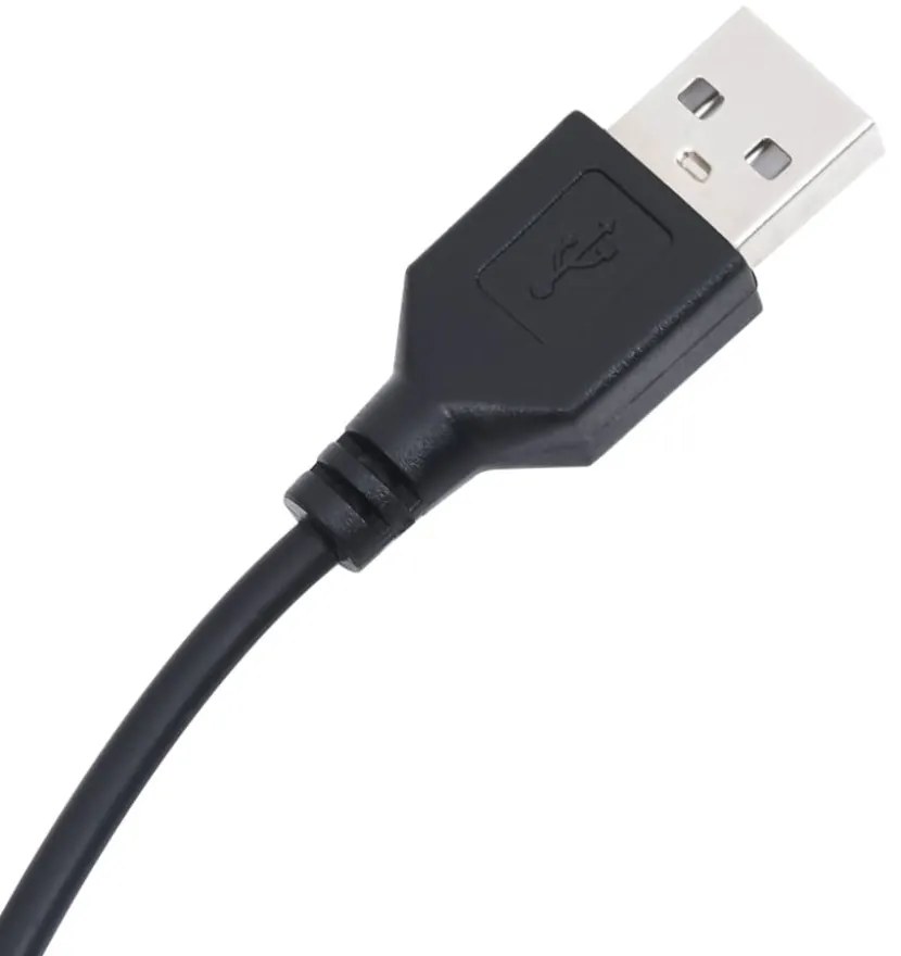 fekete ágykeret LED-ekkel matrac nélkül Hvar 90x190 cm