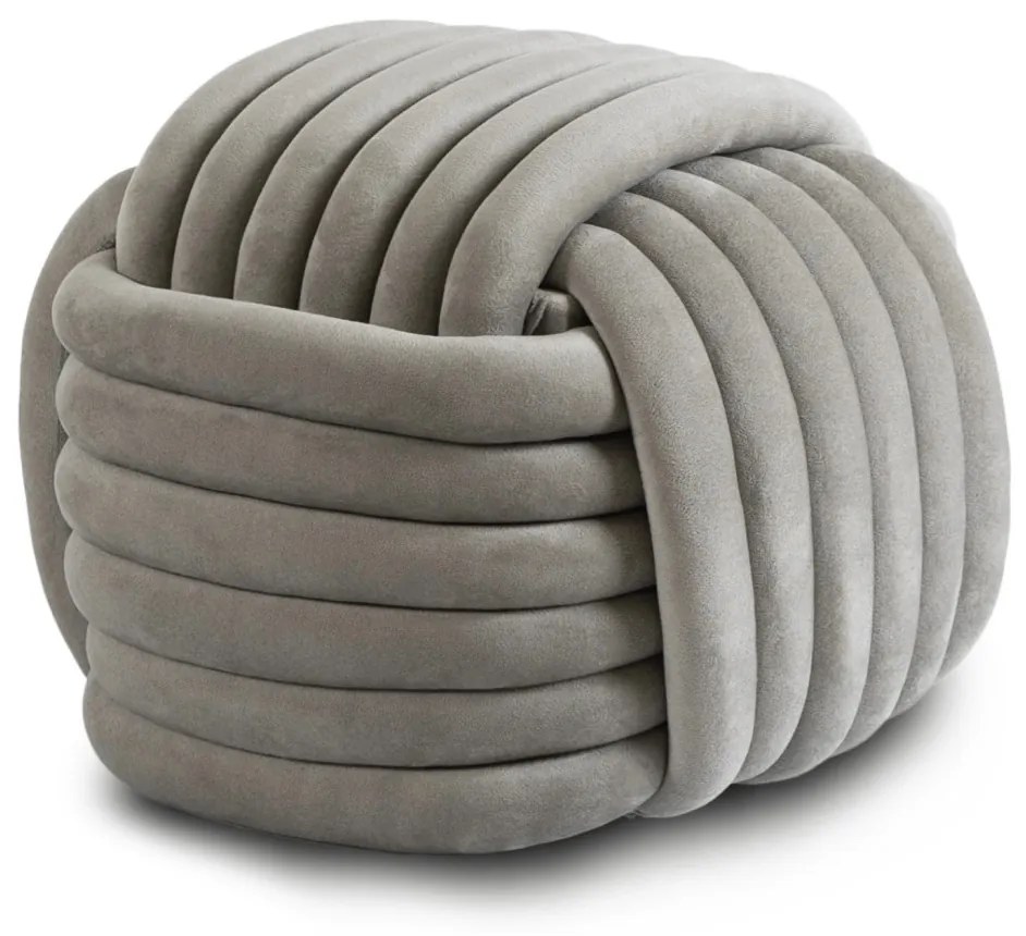 MAGMA szürke fonott puff