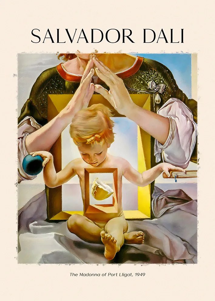 Salvador Dali Madonna Poszter 40x50 cm #507