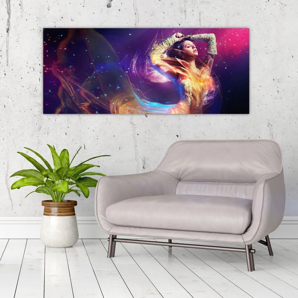 Kép - misztikus nők (120x50 cm)