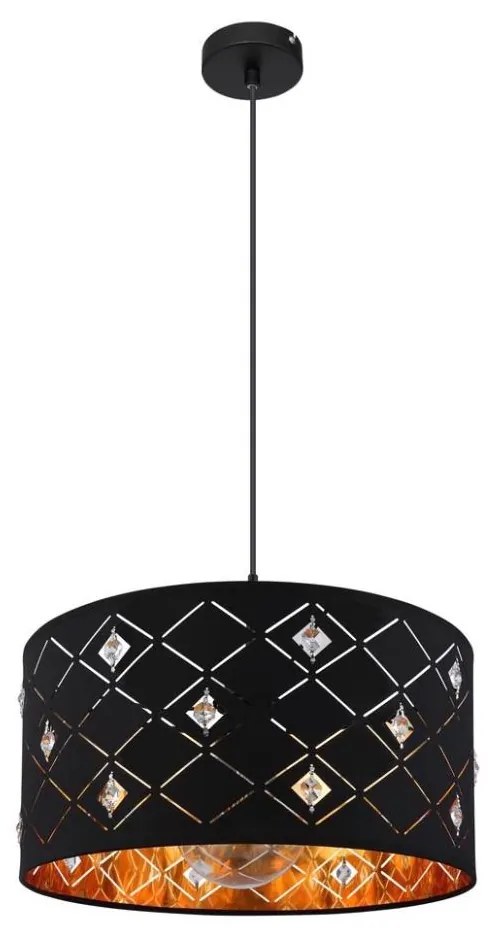 Globo 15448H - Csillár zsinóron ABBEY 1xE27/60W/230V