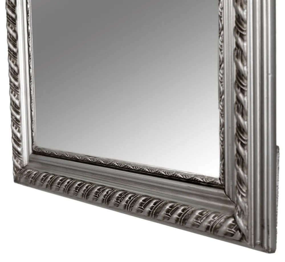 Tükör, ezüst fa keret, MALKIA TYP 5