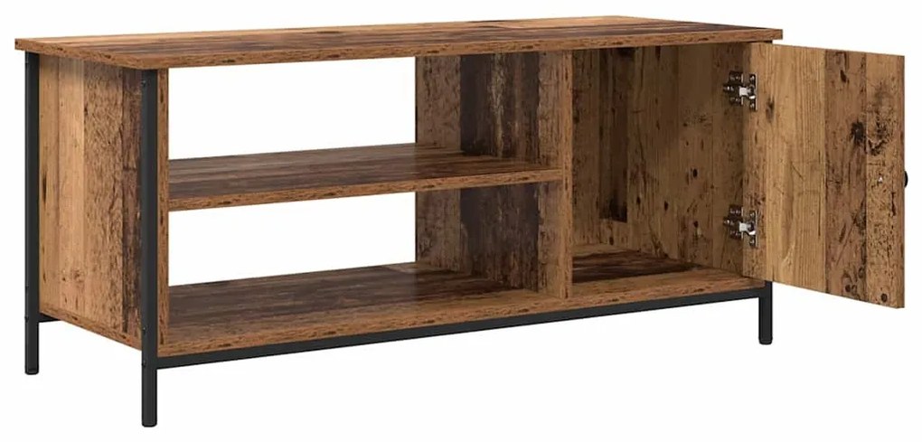 TV szekrény Régi fa 100 x 40 x 45 cm Faanyag