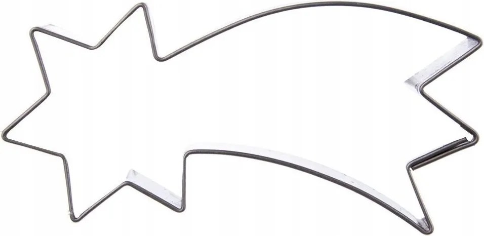 Mézeskalács Lyukasztó Acél Betlehemi Csillag 10CM