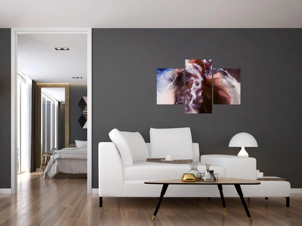 Kép - Lila márvány N⁰3 (90x60 cm)