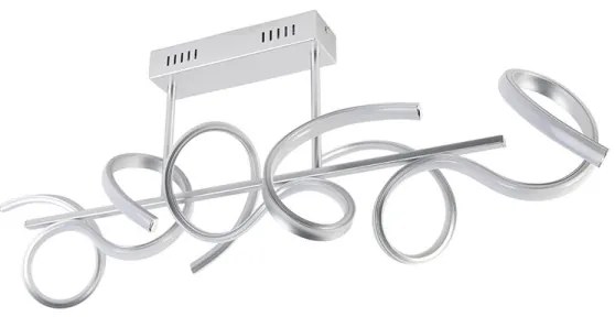 Leuchten Direkt 19032-21 - LED Dimmelhető felületre szerelhető csillár CURLS LED/25,8W/230V