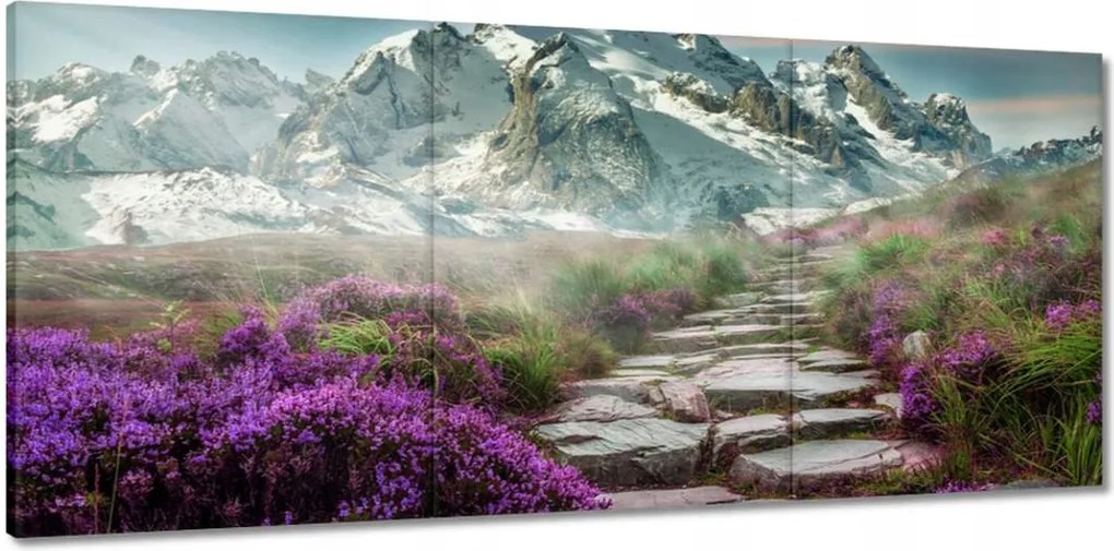 Vászonkép 150x70 Hegyi táj Tájkép