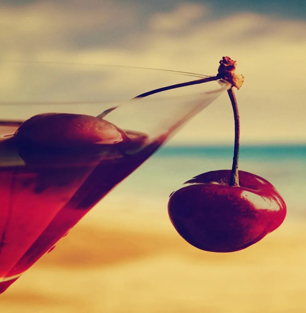 Gario Paraván Cherry drink Méret: 180 x 170 cm, Kivitelezés: Forgó paraván 360°