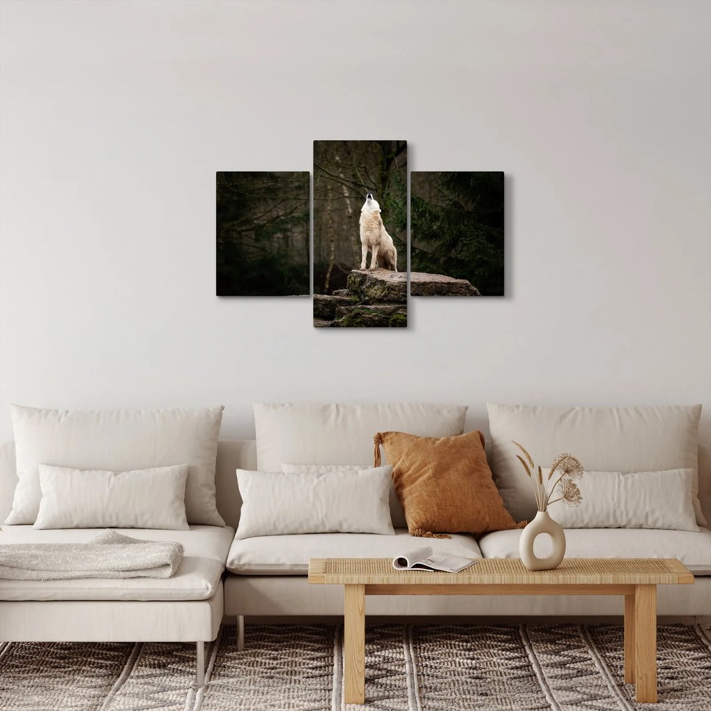 Kép - A farkas üvöltése (90x60 cm)