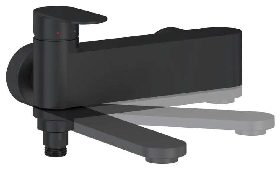 Ravak X070463 - Kádcsaptelep CHROME fekete