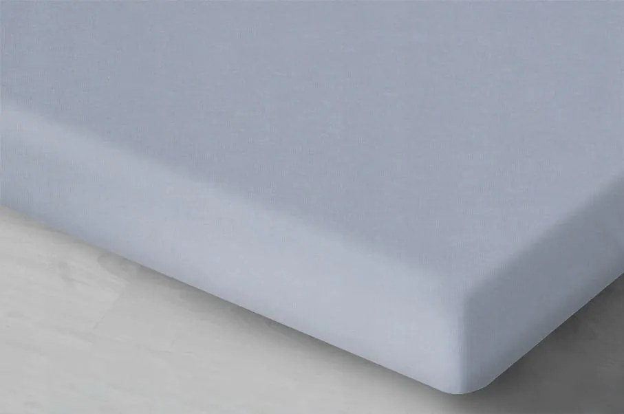 Szatén gumis lepedő 200x220 szürke 29