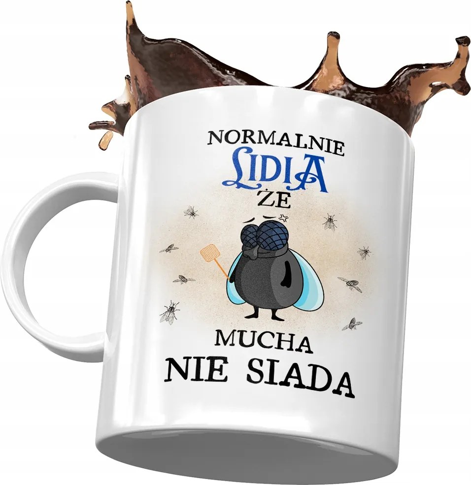 Bögre Lídia Barátnők Ajándék Nyomtatott Fotóval