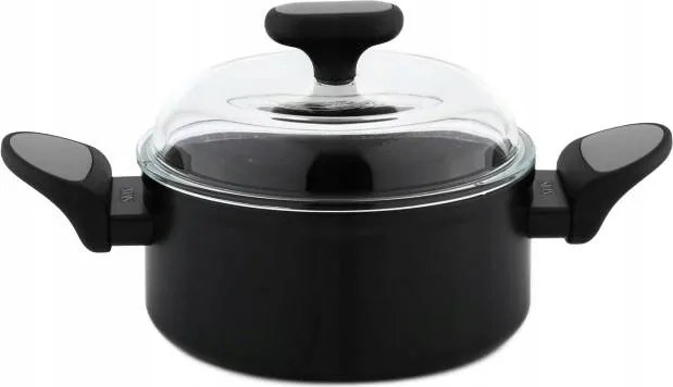 Hagyományos fazék 18 cm fedővel Salto Silver 2 l Nois