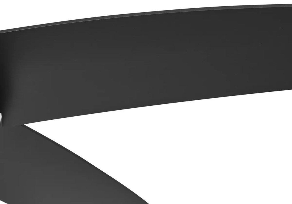 Mennyezeti ventilátor fekete 132 cm LED-del és távirányítóval - Cool Anello