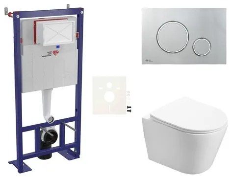 Fali WC szett SAT előtétfalas szereléshez + SAT Infinitio WC SIKOSSIN71