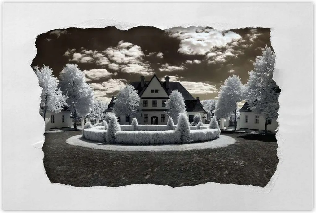 Poszterek 90x60 Ir infravörös fotó