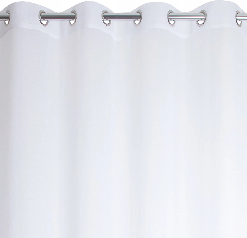 Lim-home dekorfüggöny 140 x 240 cm fehér