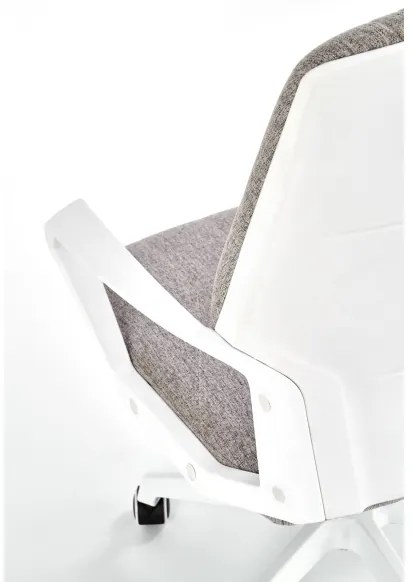 Irodai szék LONA fehér/világosszürke
