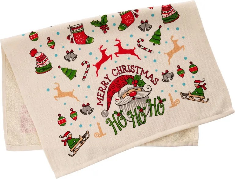 Xmas 2 részes pamut konyharuha szett 40 × 60 cm