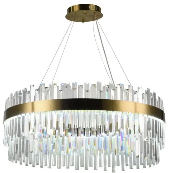 LED állítható fényerőjű lámpa kábelre LED/110W/230V 3000-6500K arany + DO