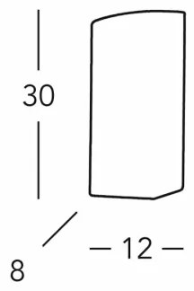 Kolarz 218.62 - Fali lámpa CASABLANCA 1xE27/60W/230V fehér