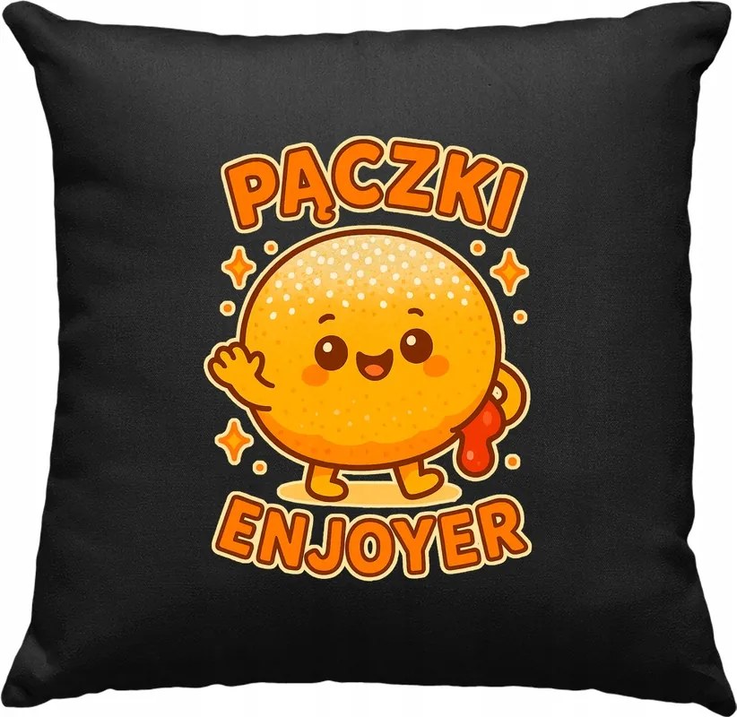 Enjoyer Fánk párna Édes fekete