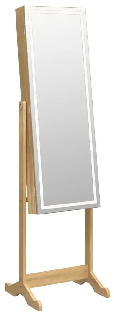 szabadon álló LED-es ékszerszekrény