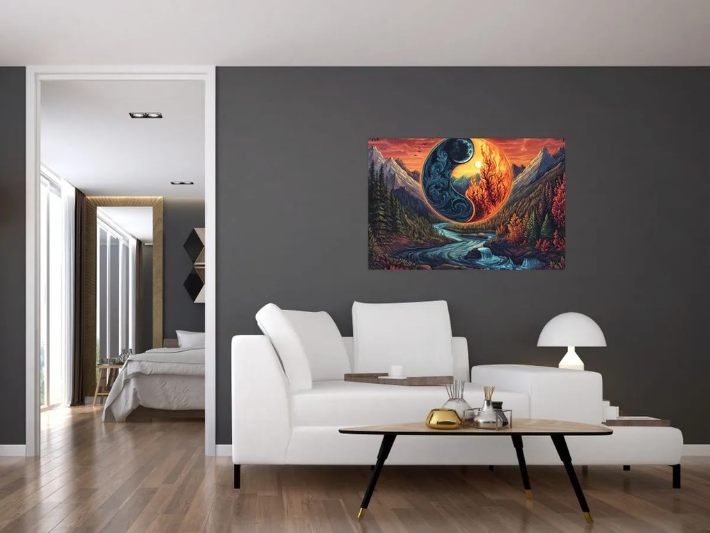 Kép - Elemi erők (90x60 cm)