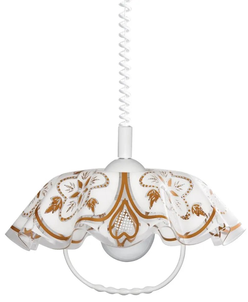 Prezent 74197 A01 - Állítható magasságú csillár LYRA 1xE27/60W/230V