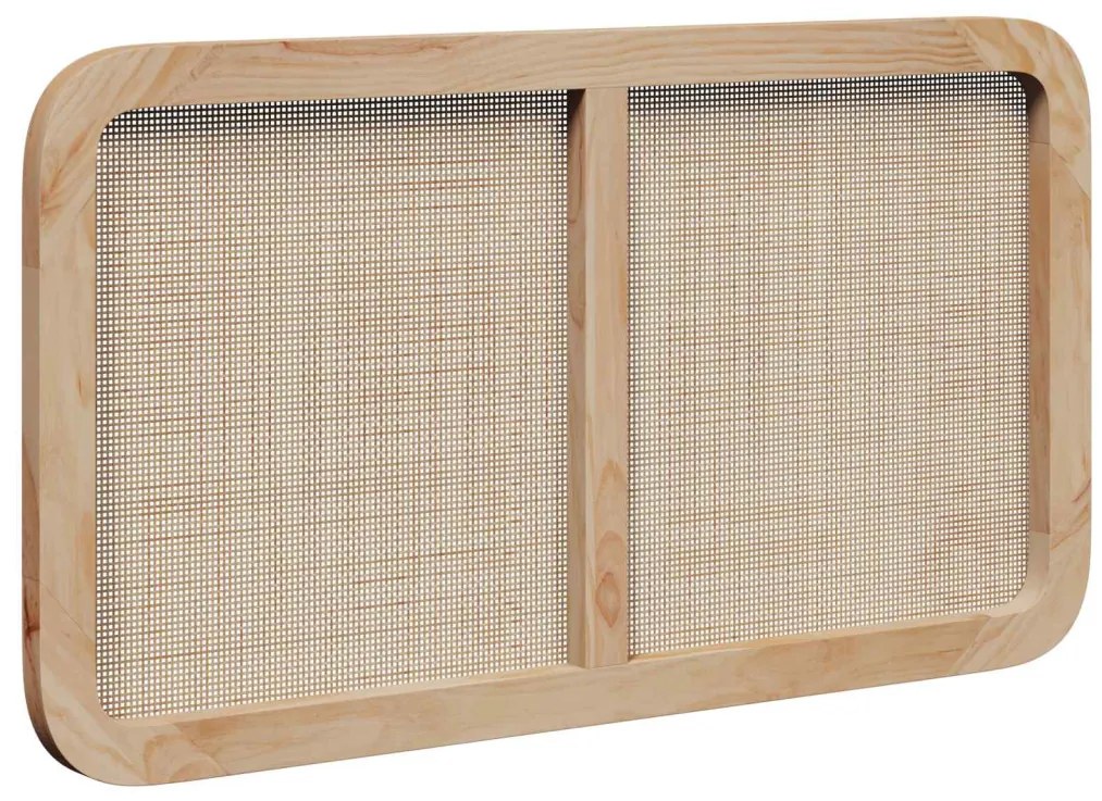 Fejtámla fejtámlával Természetes 100 x 55 x 3 cm Rattan