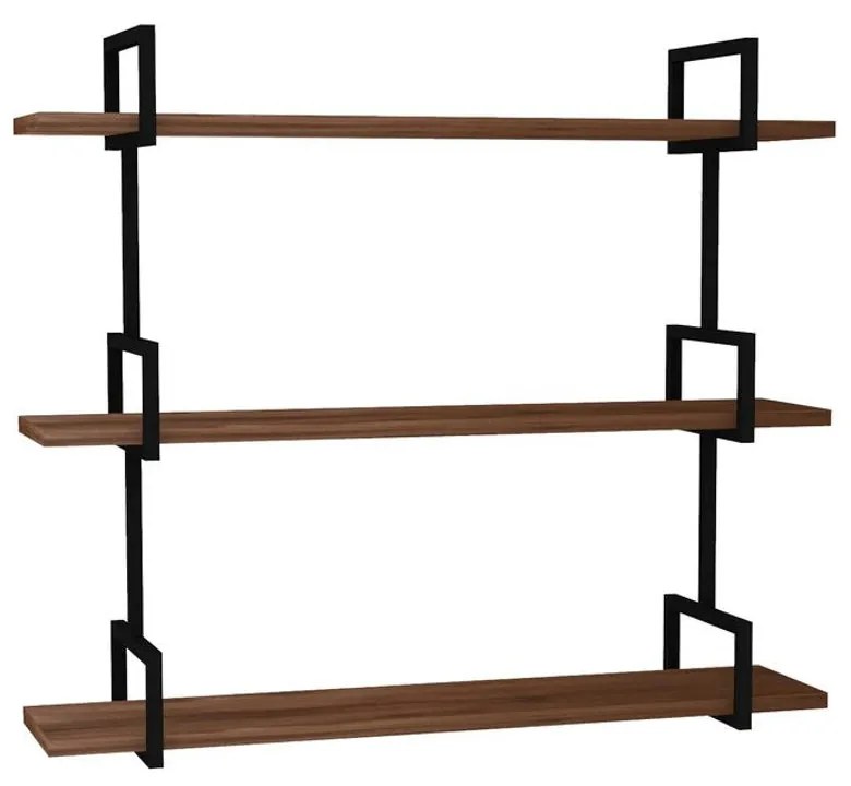 Fali polc Uras - Walnut