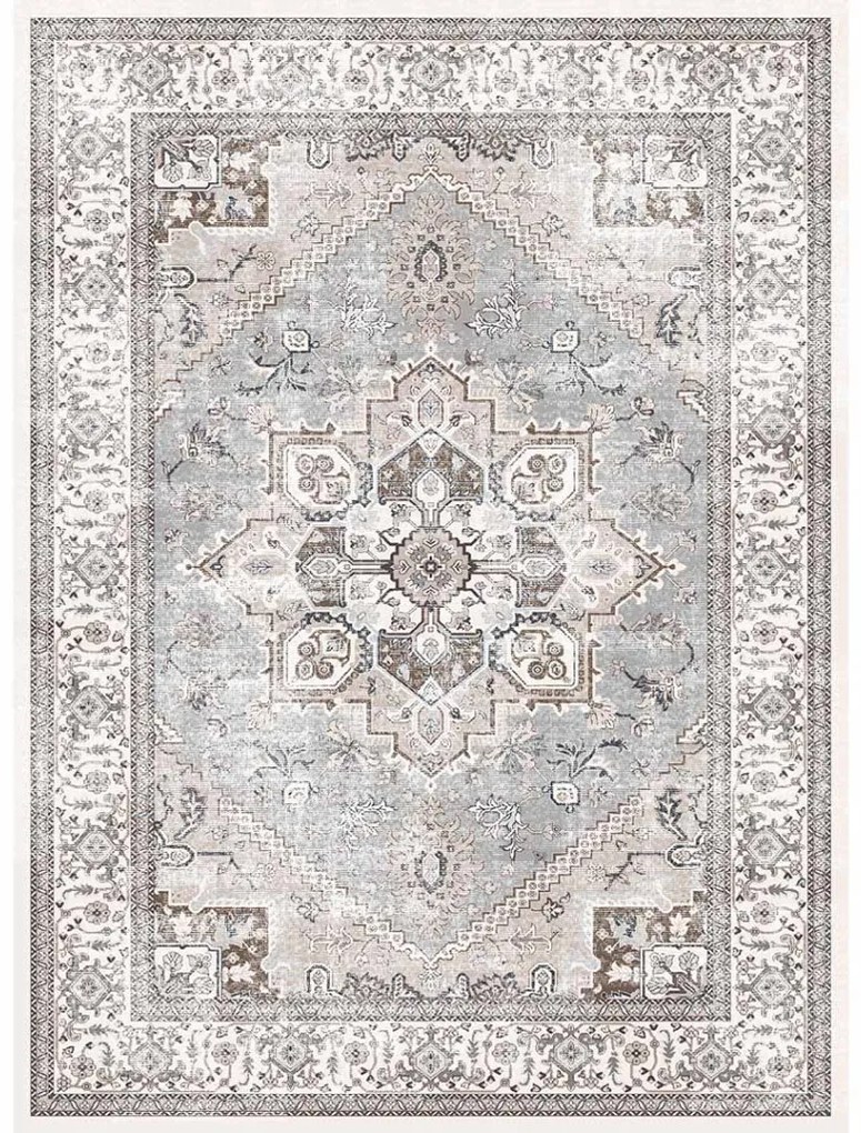 Carpetum bézs, klasszikus stílusú szőnyeg 160x200