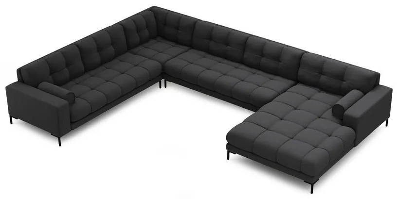 Sötétszürke sarokkanapé (bal oldali) Bali – Cosmopolitan Design