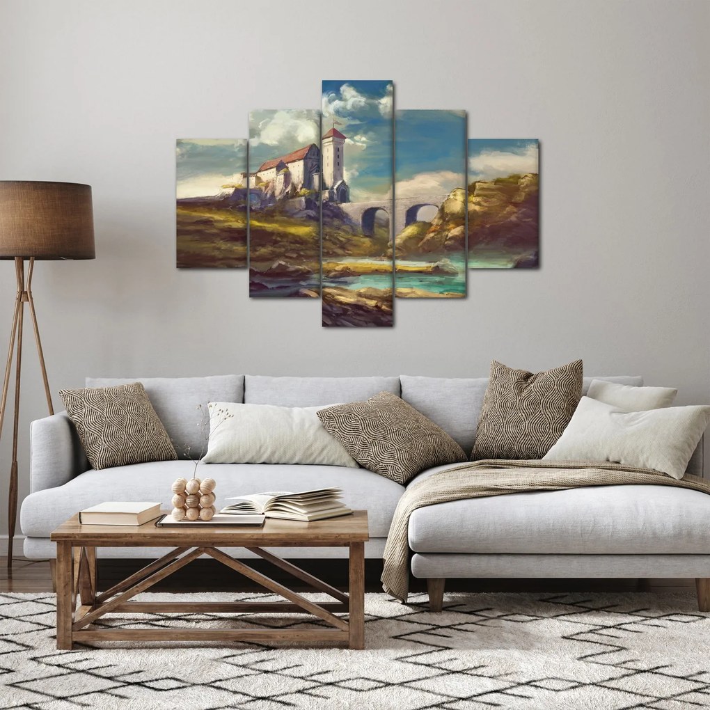 Kép - Középkori vár (150x105 cm)