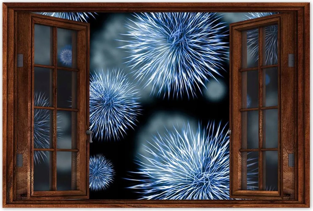 Poszterek 90x60 Vírus Baktériumok Makro