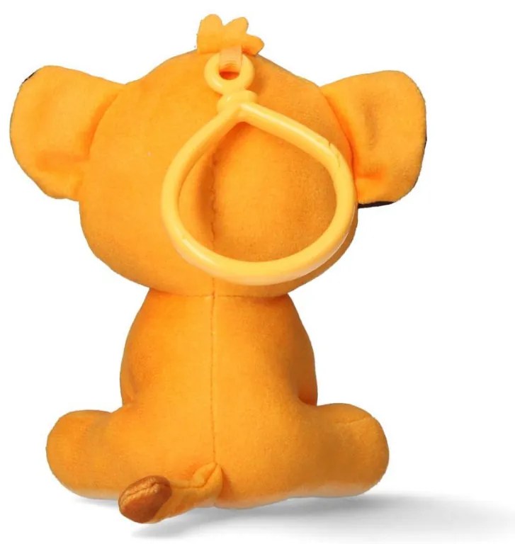 Disney Az Oroszlánkirály Simba 3D plüss figura akasztóval, táskadísz 13 cm