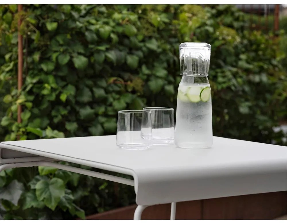 Fehér fém étkezőasztal 58x75 cm A-Café – Zone